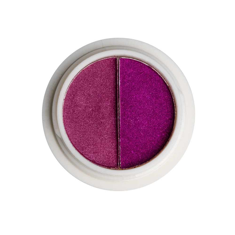 Polvere effetto specchio rosa-fucsia